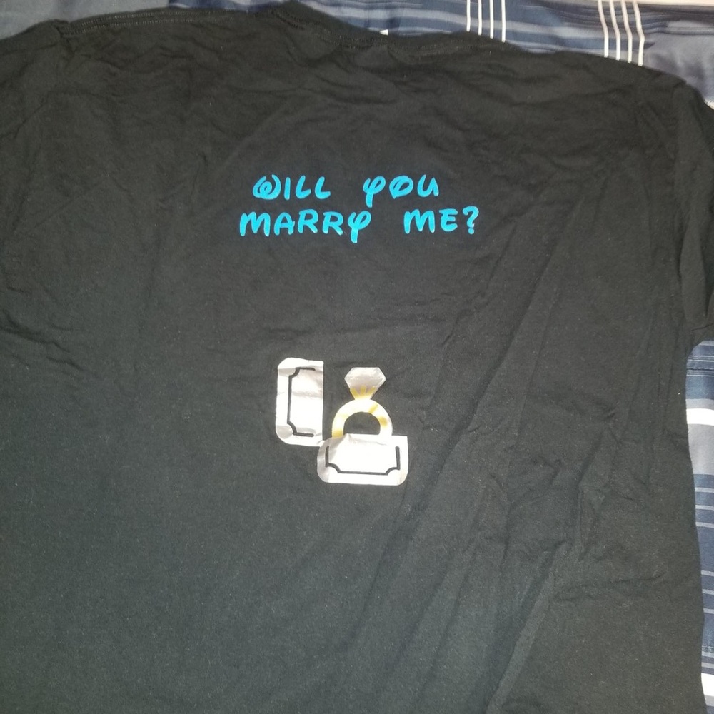 Frozen themed matching men’s shirt